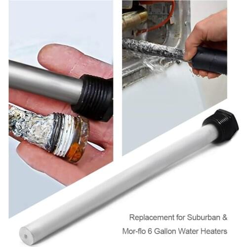 1PC RV Anode Rod Magnesium For Suburban Mor-Flo 6 Gallon Water Heater Tank Auto RV Replacement Parts Accessories