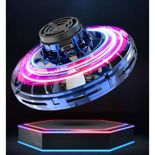 RC Drone UFO Mini dron Induction Hand Control Drones Quadcopter Aircraft Dron Flying Ball Spiner Fingertip Gyro Toys