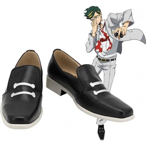 My Hero Academia Sasaki Mirai Boots Boku no Hero Akademia Sir. Nighteye Cosplay Shoes L320