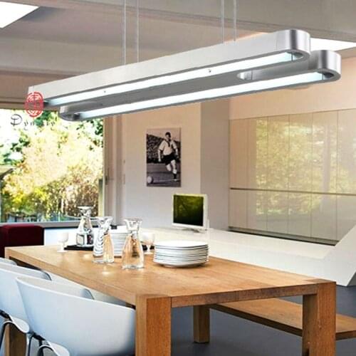 Office Hanging Lights Modern Fashion Aluminum LED Pendant Library School Shopping Mall Exhibition Conference Room Lights Dynasty