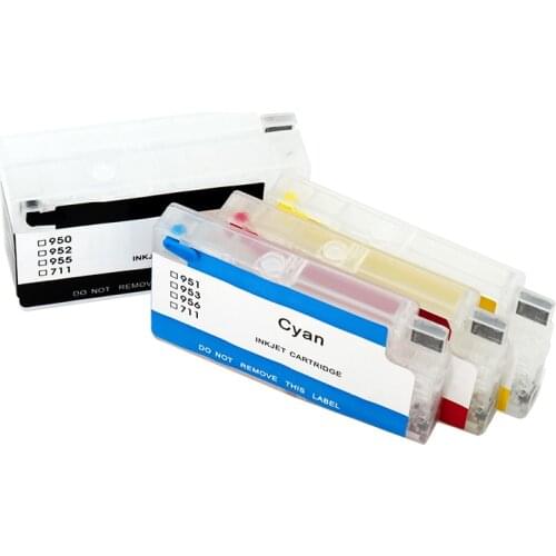 Empty For HP711 Ink Cartridge For HP 711 Refill Cartridge With Arc Chip for HP T520 T120 Printer Ink Inkjet cartridge