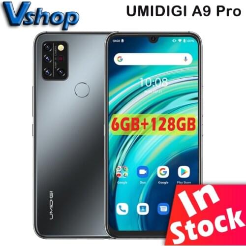 Global Version UMIDIGI A9 Pro Cellphone 24MP Selfie Camera 6GB+128GB Mobile Phone Helio P60 Octa Core 6.3" FHD+ 4G Smartphone