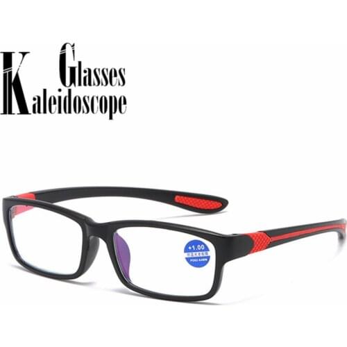 Sports Anti Blue Ray Reading Glasses Women Men Discoloration Polarized Eyewear TR90 Ultralight Presbyopia +1.0 1.5 2.0 2.5 3.0