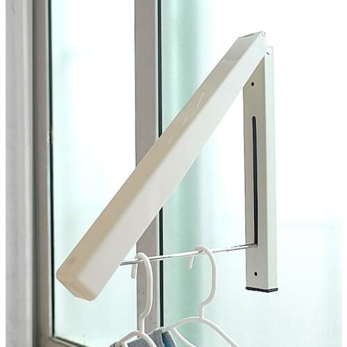 Clothes Hanger Drying Laundry Clothes Hanger Rack - Folding Racks Wall Mounted Clothes Drying Rack Home Storage Winter Indoor