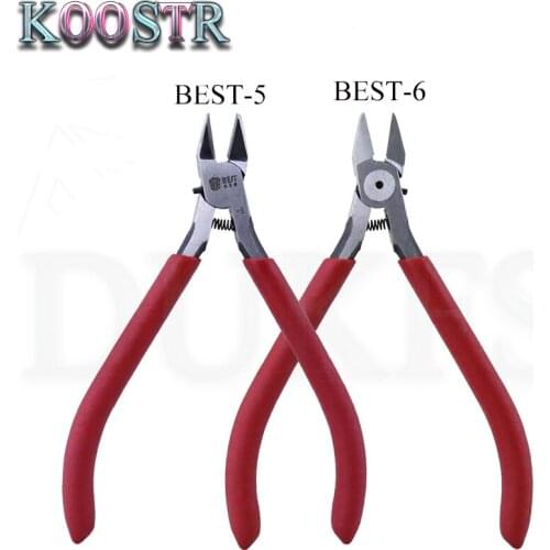 BST-5 6 High Quality Pliers Durable Diagonal Cutter Cable Wire Side Cutter Cutting Nippers Pliers Jewelry Tool Muti-Functional