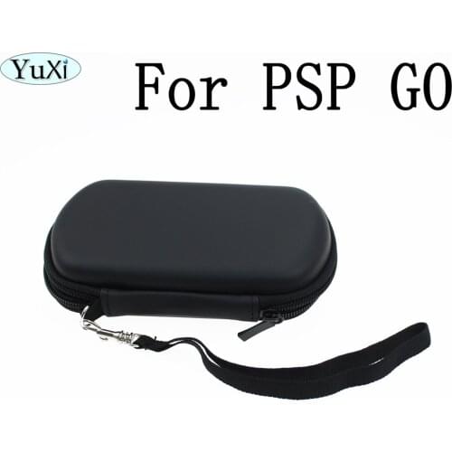 YuXi EVA Handheld Game Player Storage Box Hard Game Console Protector Case Carry Bag With Strap Zipper for Sony PSP GO