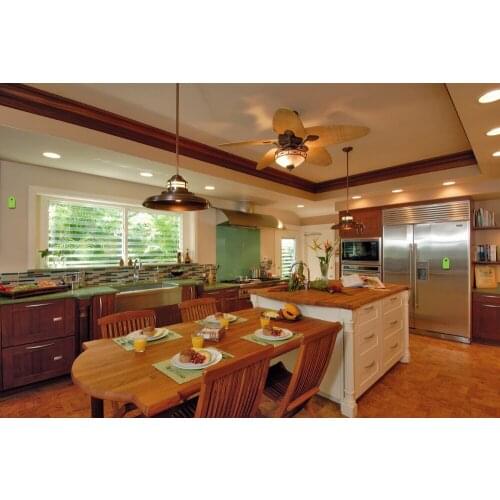 2017 customized made solid wood kitchen cabinets retail wholesales traditional wooden cabinets with island S1606136