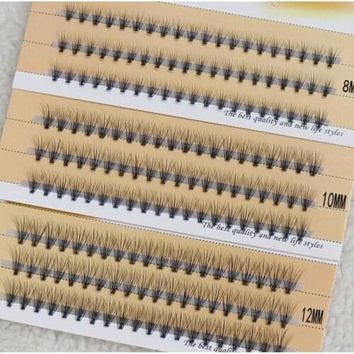 3d Eyelashes Natural C Curl 0.15mm Soft False Eyelash Extension Deluxe Lashes Volume Flase Eyelashes Fans Makeup Tools 8/10/12mm