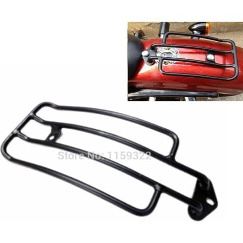 Motorcycle Luggage Rack Backrest Rear Fender Rack Short For Harley Sportster Models XL883 XL1200 2004-2019