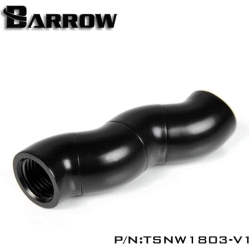 Barrow TSNW1803-V1Degree Zigzag Rotatable Fittings Four-stage Female To Female Rotatable Fittings 180 Degrees 3-way Rotation