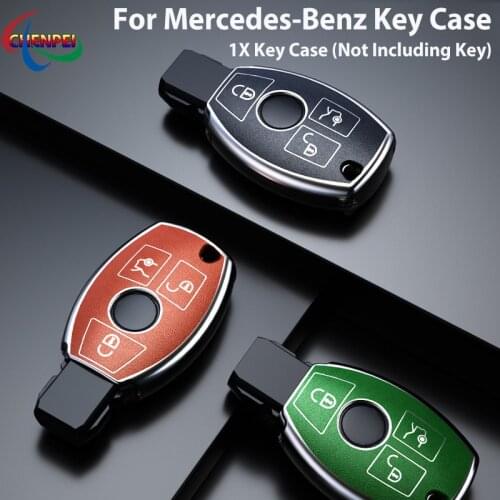 Soft TPU Car Key Case Cover For Mercedes-Benz C Class C200L G Class GLK GLC GLA200 Protection Car Key Case Auto Accessories