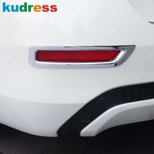 For Nissan Sentra Bluebird Sylphy 2020 2021 Carbon Fiber Rear Fog Light Lamp Cover Trim Tail Foglight Frame Car Styling