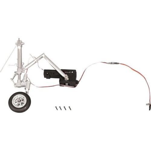 FMS 1700mm 1.7m F7F Tigercat Metal Front Landing Gear System with Retract FMSRB120 RC Airplane Aircraft Model Plane Spare Parts