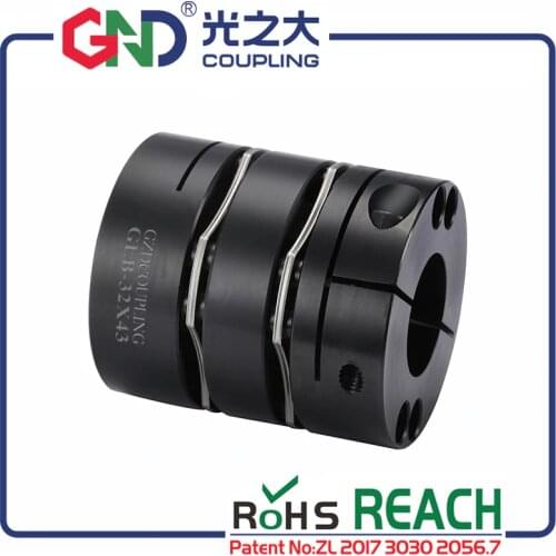 GLB 45# Steel 8 screw high rigidity double diaphragm Clamp Series GND shaft coupling