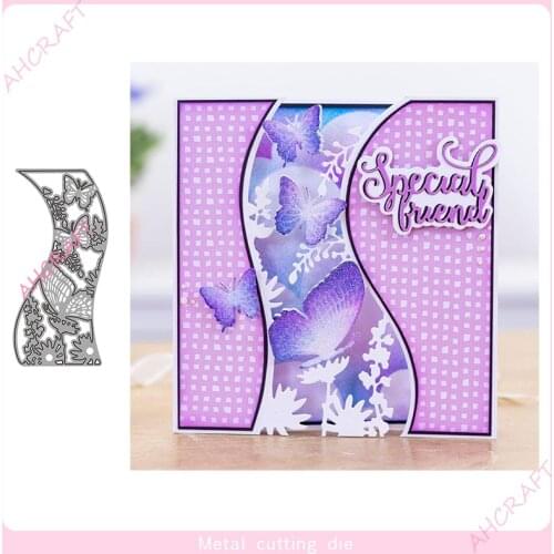 Butterfly Lace Metal Cutting Dies for DIY Scrapbooking Photo Album Decorative Embossing Paper Card Crafts Die 2021