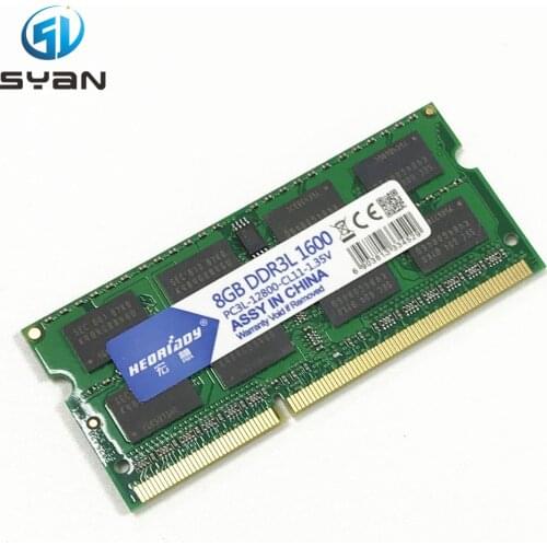 RAM 4GB 8GB 1333 1600 DDR3L Memory Ram Memoria sdram Laptop Notebook for Macbook Pro A1278 A1286 A1181 A1342 Memory