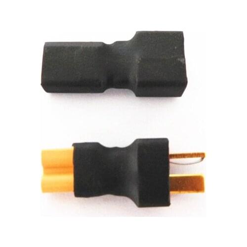 1Pair (2pcs) XT30 Male/Female to Deans Connector T Plug Conversion Adapter