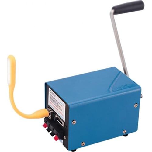 Outdoor Hand Crank Dynamo Charger Portable Emergency Hand Power USB Charging Emergency Survival Hand Crank Generator