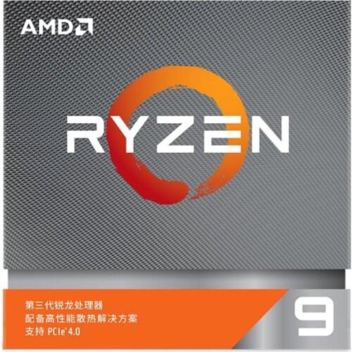AMD Ryzen 9 3900X R9 3900X 3,8 GHz 12 núcleos 24 hilos procesador de CPU 7NM L3 = 64M AM4 con ventilador enfriador