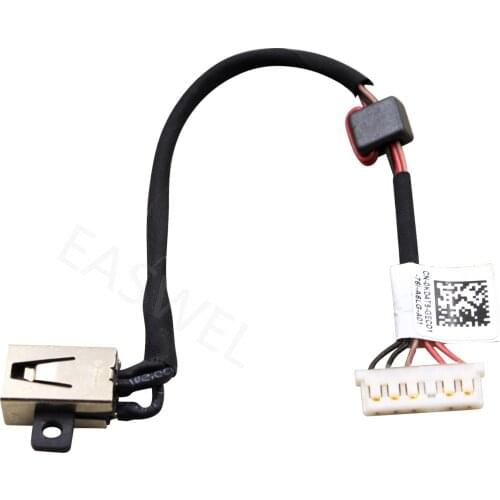 AC DC Power Jack For Dell Inspiron 15 5558 P51F001 Laptop KD4T9 Charging Port