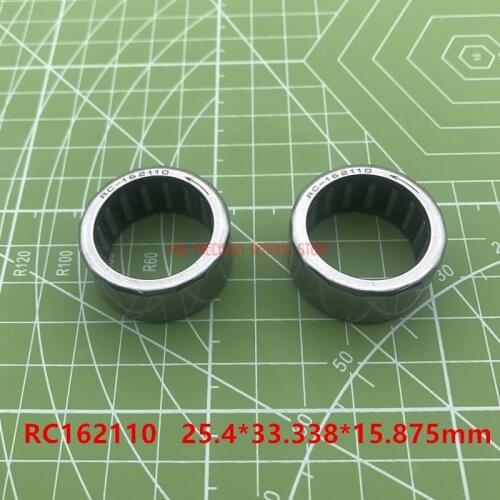 Rc162110 Inch Size One Way Drawn Cup Needle Bearing 25.4*33.338*15.875 Mm ( 2 Pcs ) Cam Clutches Rc 162110 Back Stops Bearings