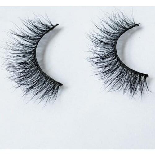 4D Mink Lashes Long Natural False Eyelashes Volumn Fake Eye Lashes For Beauty Thick Full Strip Lashes HEXUAN