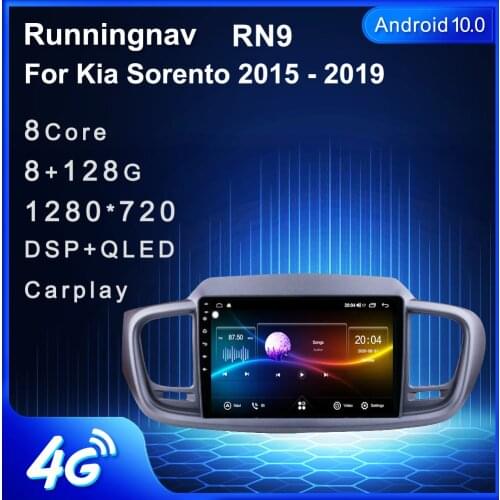 Runningnav For Kia Sorento 2015-2019 Android Car Radio Multimedia Video Player Navigation GPS