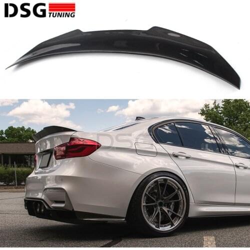 F80 Carbon Fiber Rear Spoiler Boot Lip for BMW F30 3 Series 320i 318d 316d 328i 335i Saloon 2012