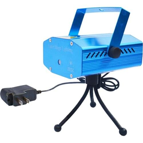 Mini LED Projector Decorations Disco Light Light Dj Voice-Activated Disco Party Club Pub Stage Light