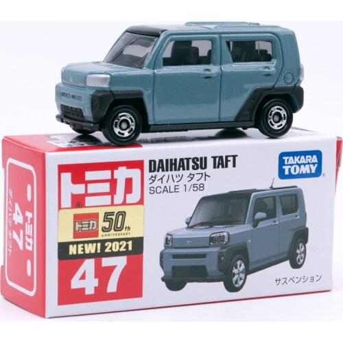 Takara Tomy Tomica No. 047 Daihatsu Taft 1:58 Scal Mini Alloy Car Model Diecast Toys for Boys #47