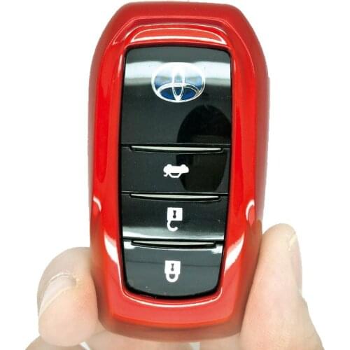 Smart Remote Keyless Entry Paint Color Shell Key Case Cover Fit forToyota 2018 Camry,Corolla,RAV4