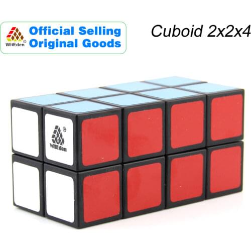 WitEden 2x2x4 Cuboid Magic Cube 224 Cubo Magico Professional Speed Neo Cube Puzzle Kostka Antistress Toys For Children