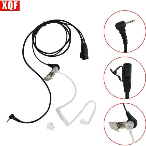XQF Clear Earbud PTT microphone for Motorola Talkabout two-way radio T270 T280 T4800 T5000 T5400 T5500 T5800 T6200 T5720