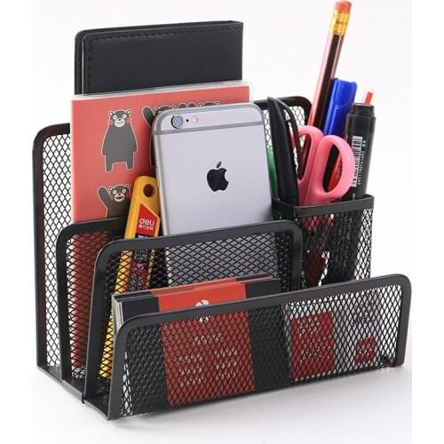 File box combination pen holder storage box desktop decoration office supplies pen barrel stationery storage desk storage rack