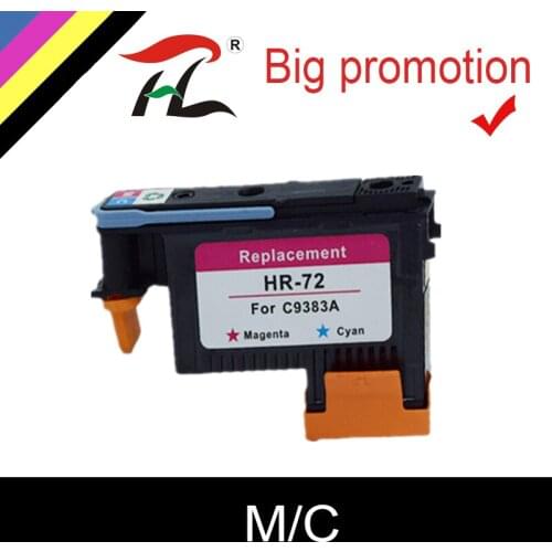 YLC C9380A C9383A C9384A Printhead Print head for HP 72 DesignJet T1100 T1120 T1120ps T1200 T1300 T1300ps T2300 T610 T770 T790