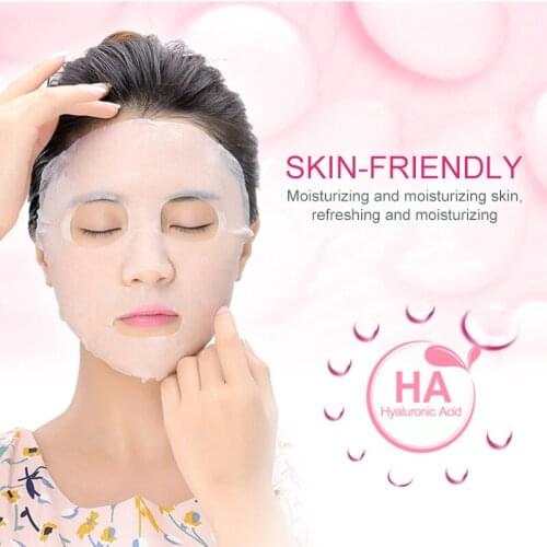 1PCS Hyaluronic Acid Mask Moisturizing Face Mask Anti-aging Anti Wrinkle Facial Care Deep Hydration Oil Control Skin Care TSLM2