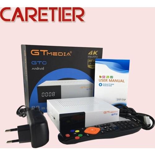 5PCS Freesat GTC Satellite Receiver DVB-S2 DVB-C DVB-T2 ISDB-T 2GB RAM 16GB ROM