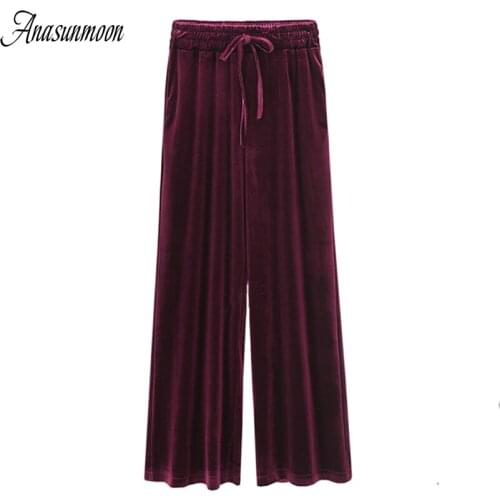 ANASUNMOON Women's Trousers Harem Pants