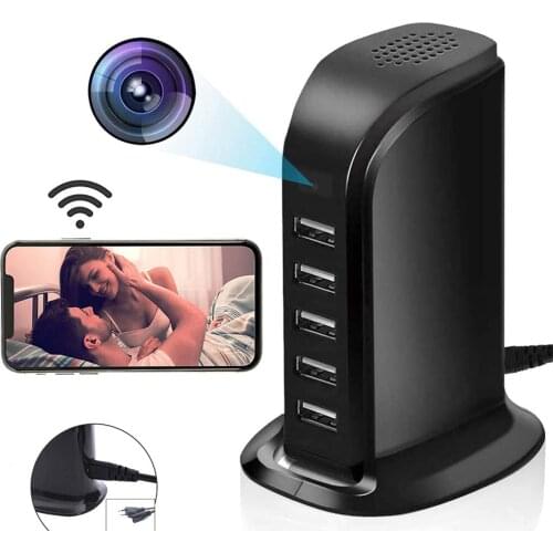 Mini 4K WIFI Camera HD Wireless camcorder Security USB Wall Charger cam Baby Camera Monitor Camcorder IP Camera Mini Camcorders