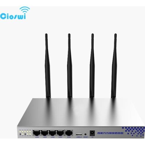 Cioswi Dual Band Openwrt 750Mbps Wireless Wifi Router 16MB Flash 128MB RAM Run Smooth Strong & Stable Wifi Signal Access Point