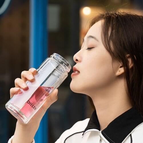 Diller Double Wall Glass Cups