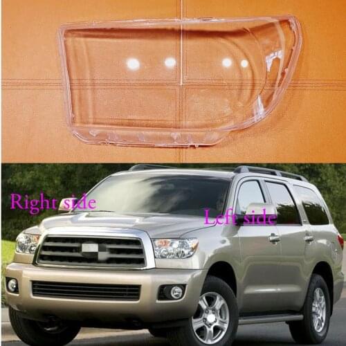 For Totoya Tundra 2007 2008 2009 2010 2011 Headlight Shell Lamp Shade Transparent Cover Headlight Glass Headlamp Cover