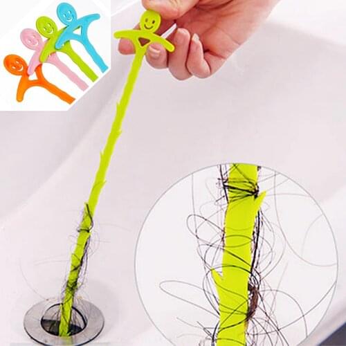 Drain Snake Cleaner Pipe Dredging Tool Dredge Unblocker Drain Clog Tool For Kitchen Sink Sewer Cleaning Hook Water Sink