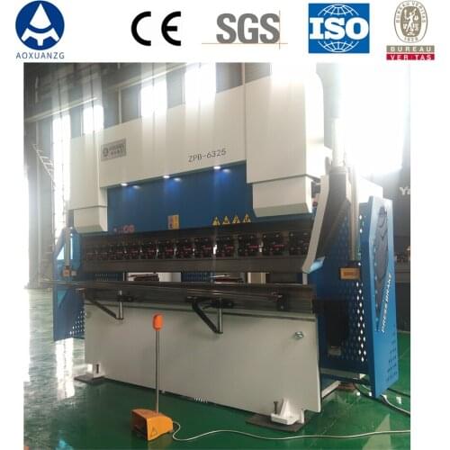 8+1 Axis DA66T 63T 2500mm CNC Hydraulic Press Brake Bending Machine