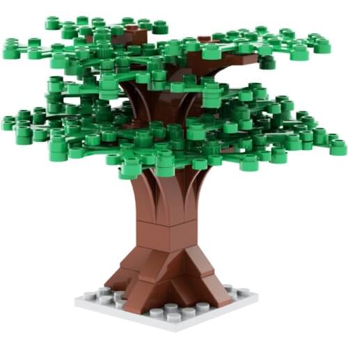 Big Tree MOC Compatible Major Brand Toys Building Block Classic Collections Assembled Brick Handmade Design
