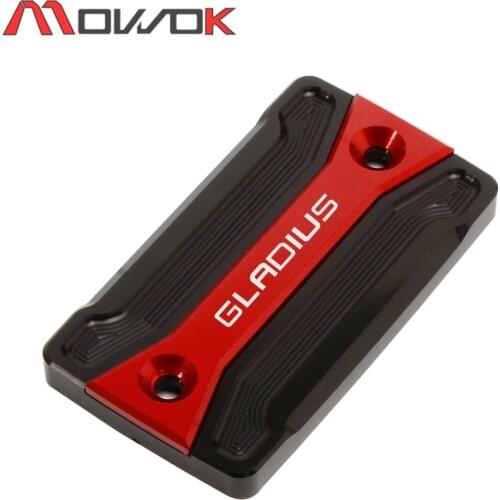 For SUZUKI gladius sfv 650 2009-2019 GLADIUS 400 2010-2012 Motorcycle CNC Front Brake Fluid Reservoir Cover Cap