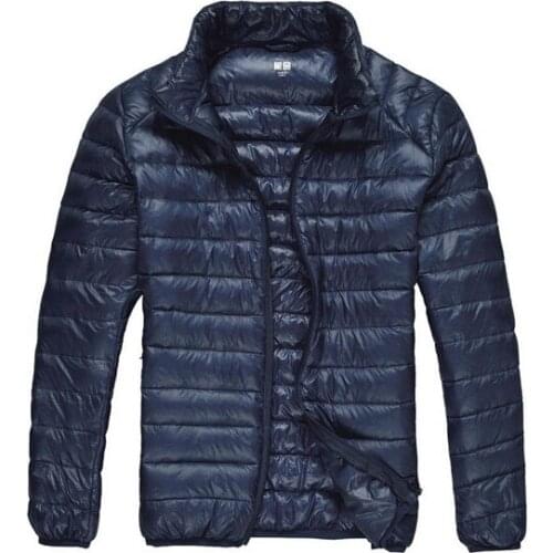 2016 Winter Duck Down Jacket Men Ultra Light Thermal Fashion Travel Pocketable Portable Thin Sports Duck Coats Outerwear