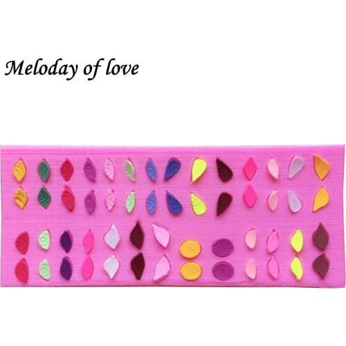 Many Cartoon eyes chocolate DIY fondant cake decorating tools silicone mold Polymer Clay Candy Chocolate Moulds T0018