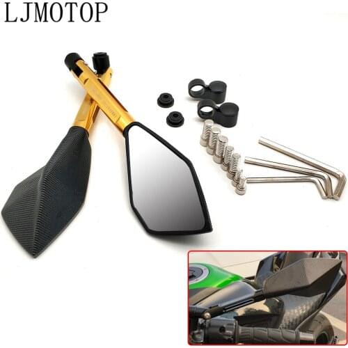 CNC Motorcycle Mirrors Moto Rearview Mirrors Side Mirrors accessories For DUCATI Monster S2R 800 821 797 695 696 796 400 M400