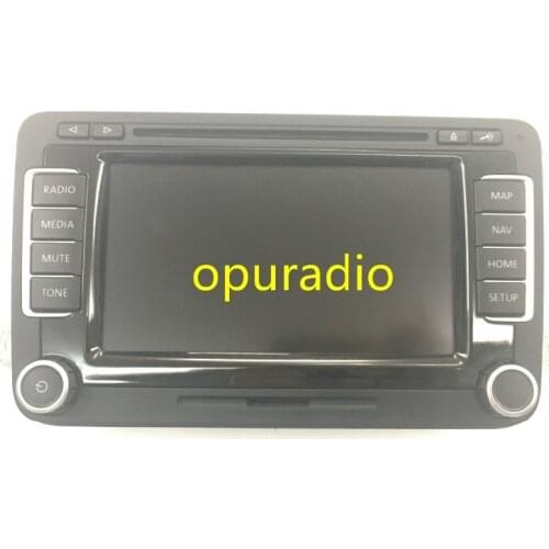 Original 6.5" LCD display Panel with touch screen complete faceplate for VW RNS510 car GPS navigation audio systems